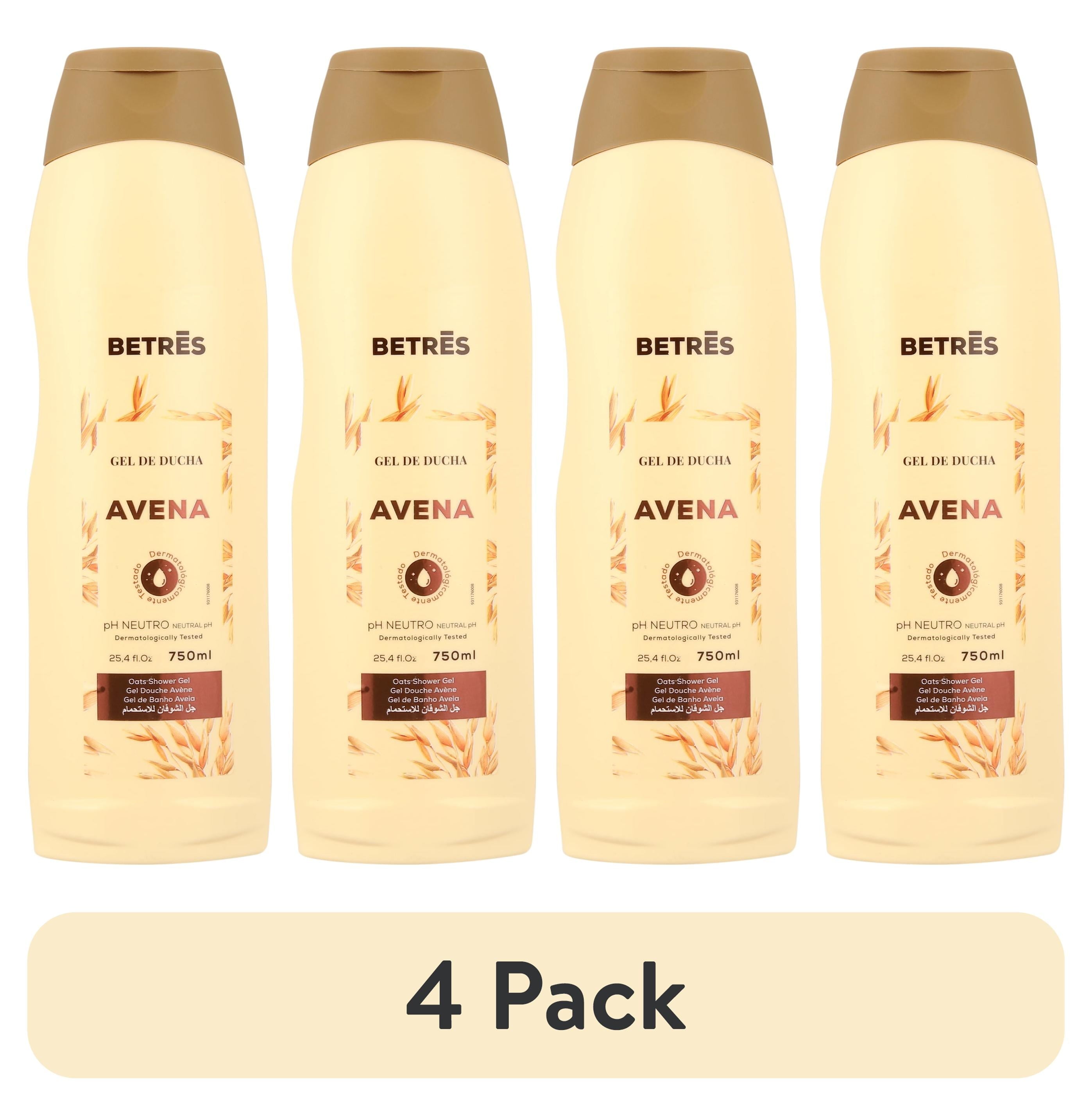 (4 Pack)  Oatmeal Body Wash, Aloe and Glycerin, 25.4 Fl. Oz.
