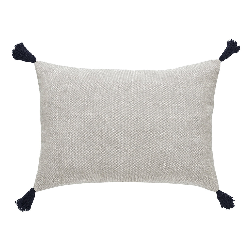 (4 Pack)  Faith Throw Pillow, 14 X 20, Tan & Black