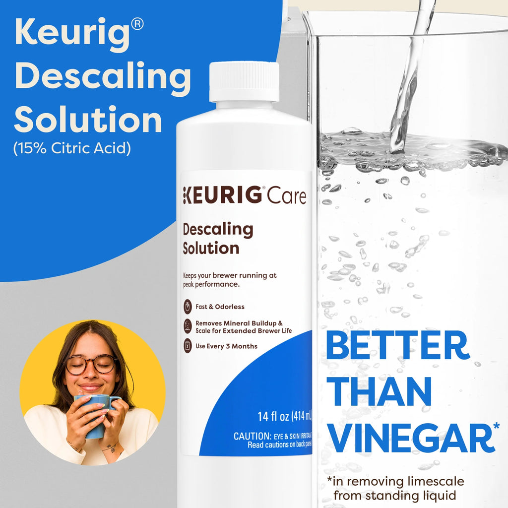Descaling Solution for All  2.0 and 1.0 Coffee Makers