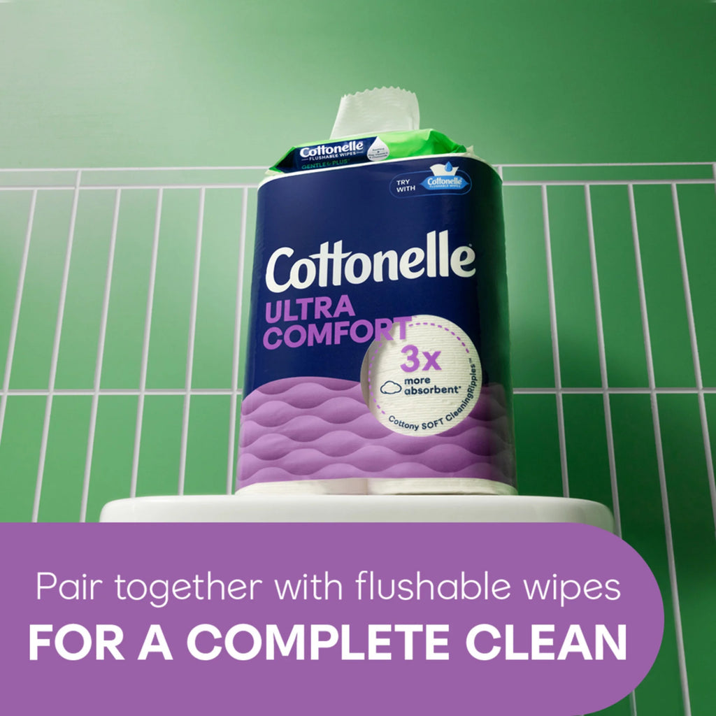 Ultra Comfort Toilet Paper, Soft Toilet Tissue, 36 Mega Rolls
